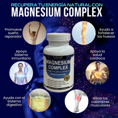 2x1 Mangesium Complex ¿Listo para dormir bien y tener energía?