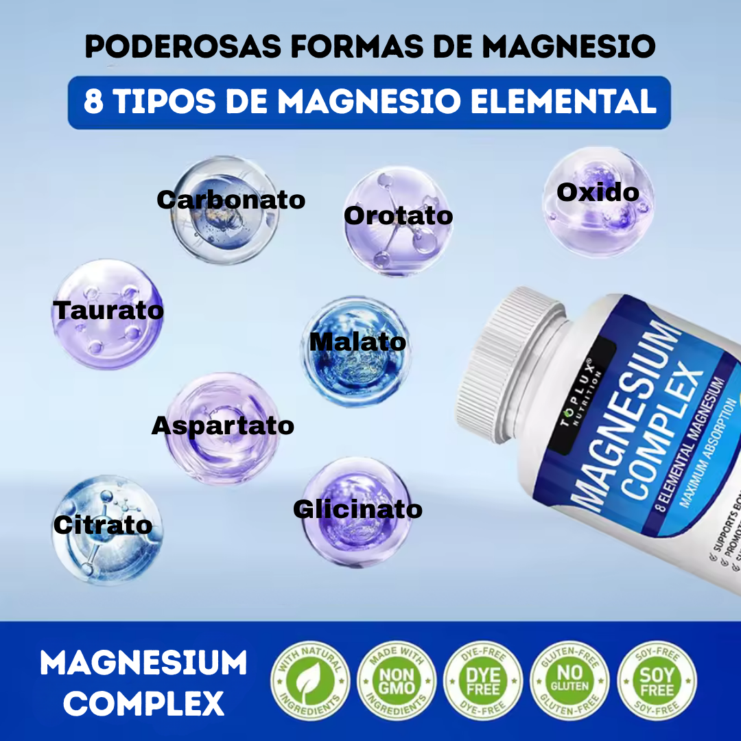 2x1 Mangesium Complex ¿Listo para dormir bien y tener energía?