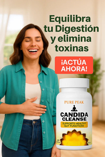 Oferta 2x1 Candida Cleanse ¿Estas listo para recuperar tu energía y mejorar tu digestión?