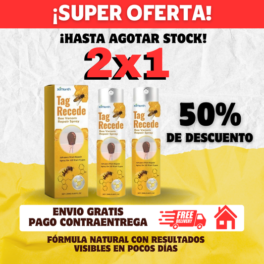 Super Oferta 2x1 TagFree Pro ¿Estás listo para decirle adiós a las verrugas?