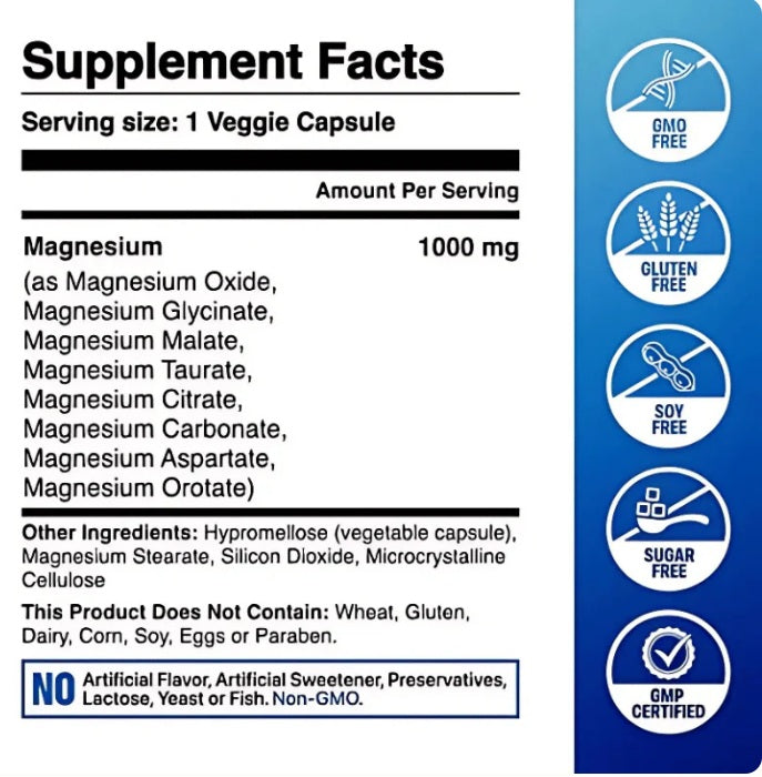2x1 Mangesium Complex ¿Listo para dormir bien y tener energía?